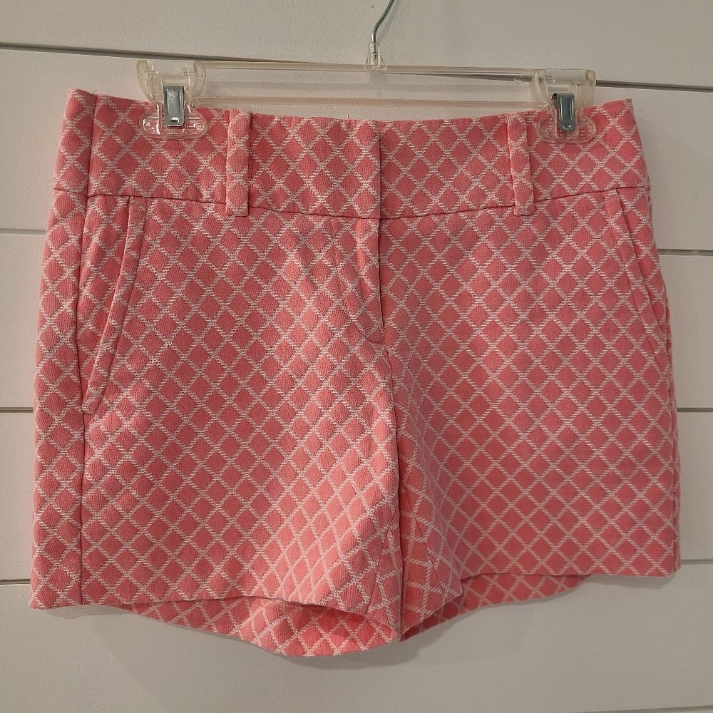 Ann Taylor Pink Patterned Shorts